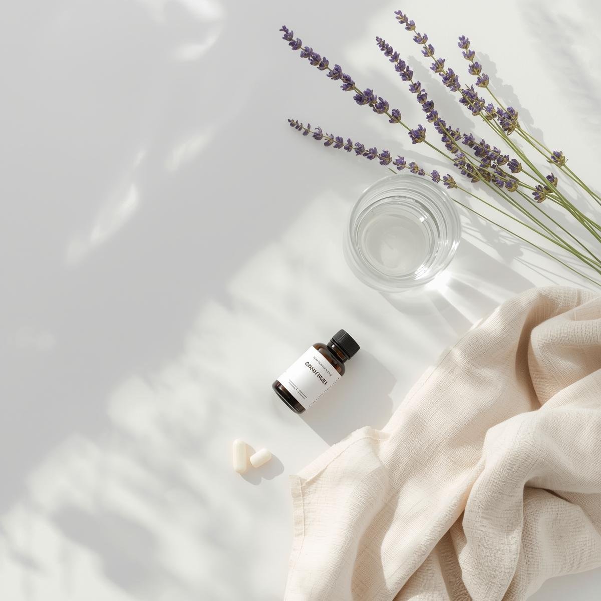 Best magnesium for sleep (2025) — calming bedtime scene and supplement capsules